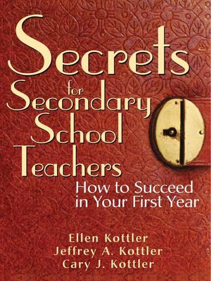 cover image of Secrets for Secondary School Teachers: How to Succeed in Your First Year